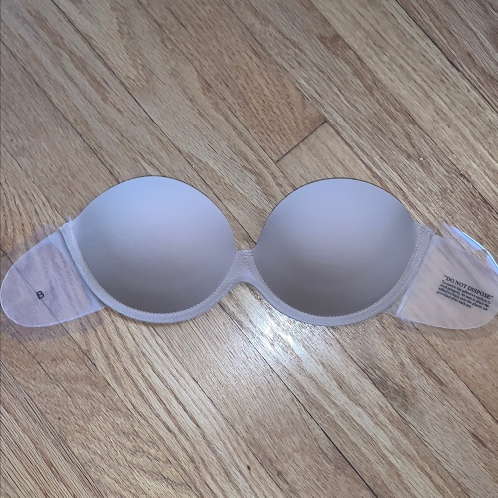 strapless, backless push-up bra (AERIE)